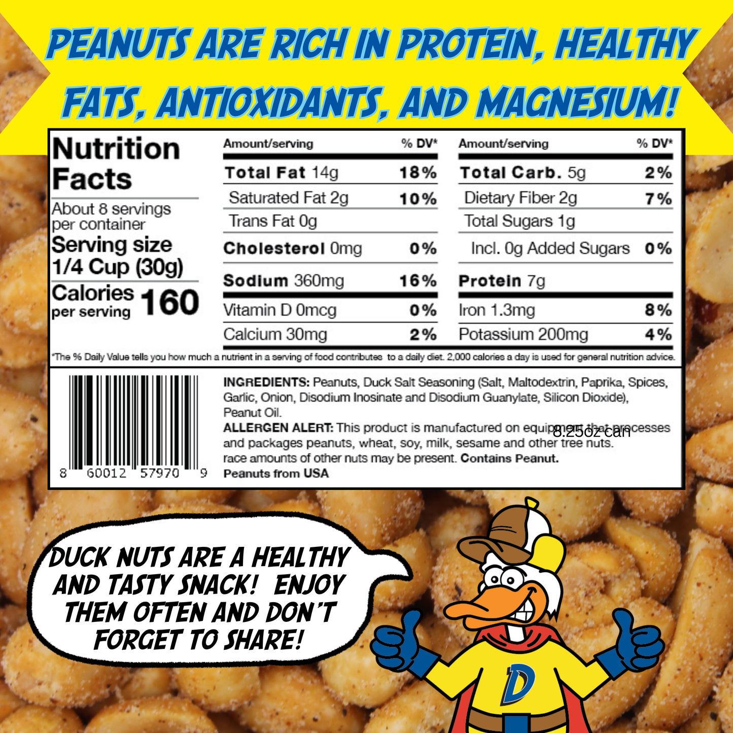 PEANUTS Single 1.5oz bag