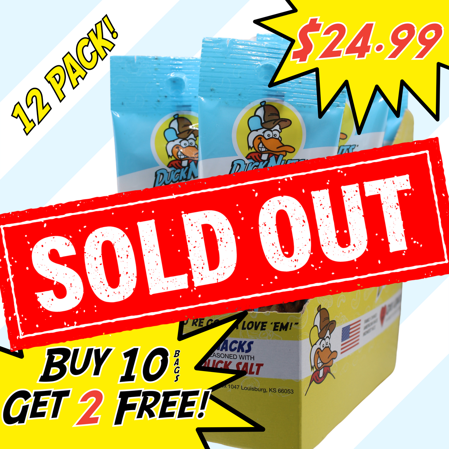 CASHEWS Caddy Pack of 12