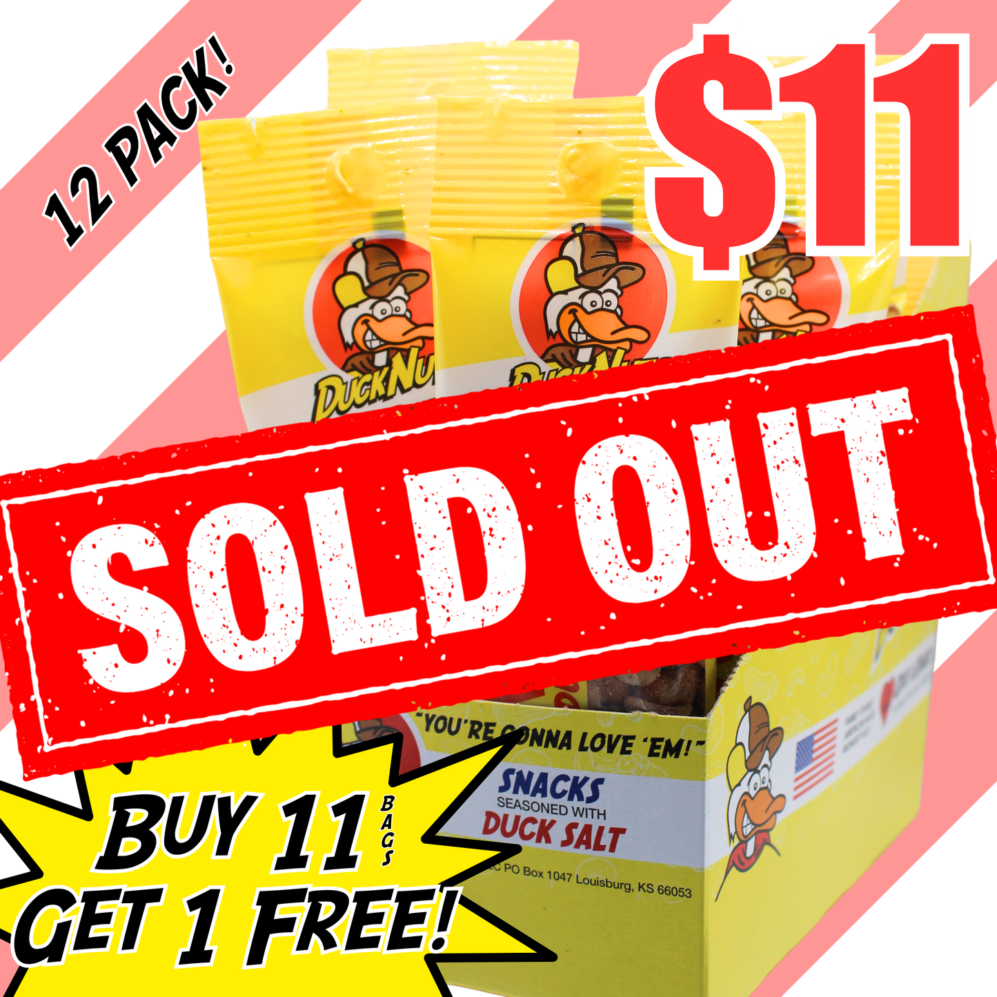 PEANUTS Caddy 12 Pack 1.5oz bags