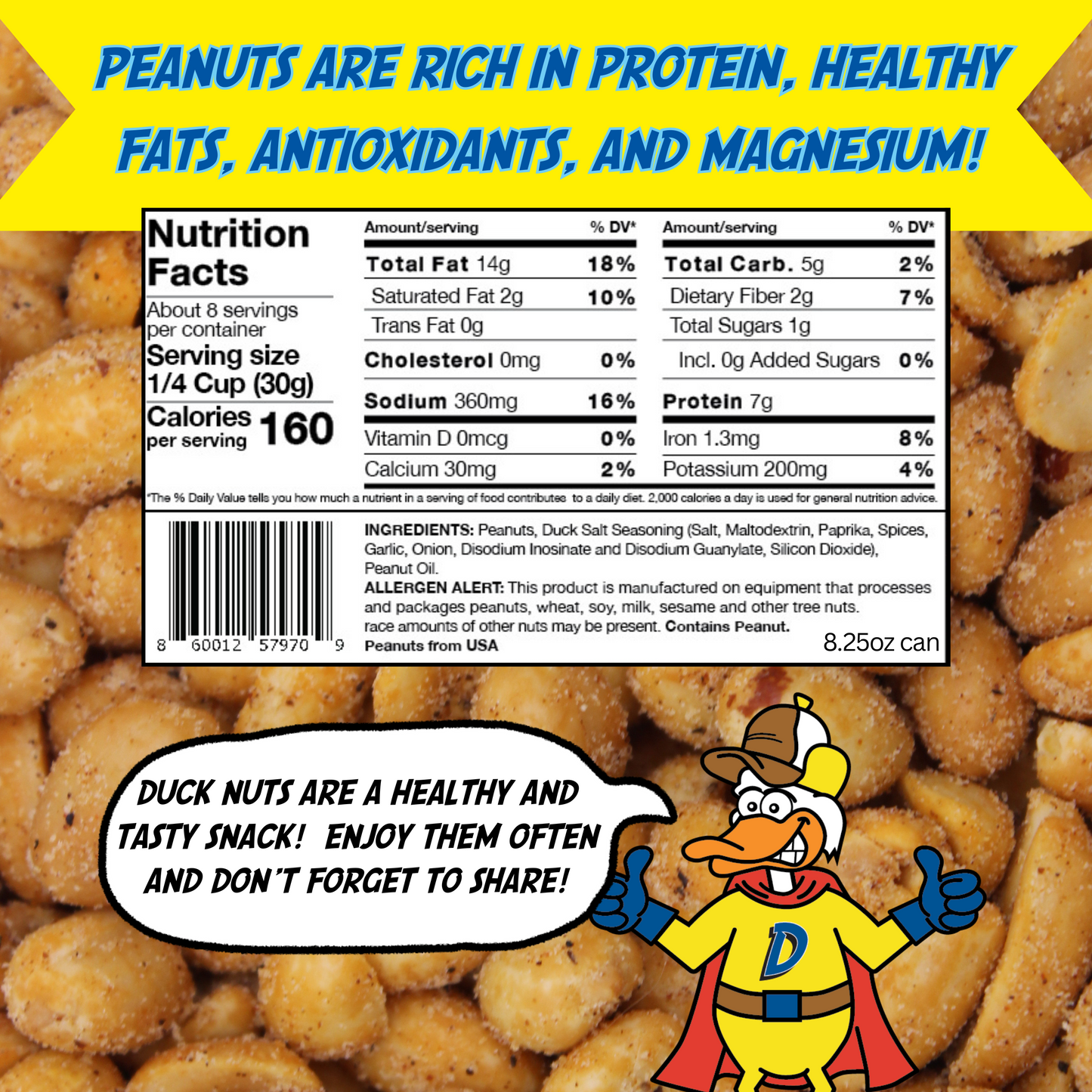 PEANUTS Single 1.5oz bag