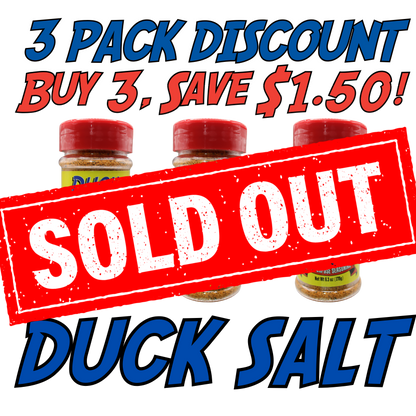 DUCK SALT 3 PACK