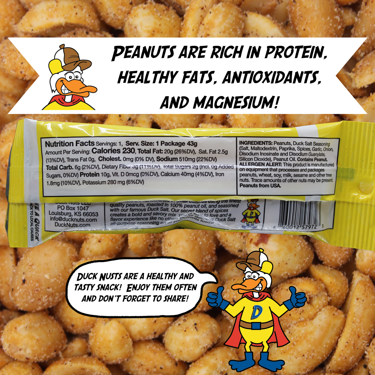 PEANUTS Single 1.5oz bag