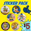 STICKERS 6-PACK!
